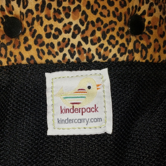Toddler KinderPAK Leopard/Black mesh - Picture 3 of 4